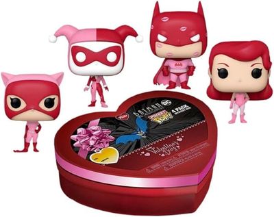 Funko Pocket Pop Valentines 4 pack, Batman The Animated Series