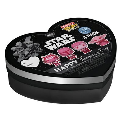 Funko Pocket Pop, Happy Valentines Day 4 Pack, Star Wars