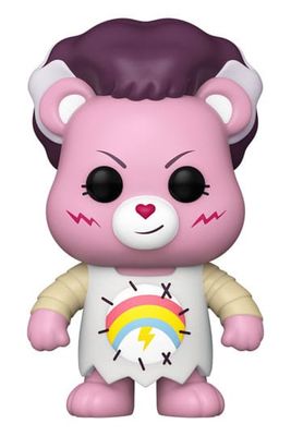 Funko Pop! Movies #1626 Cheer Bear as Bride of  Frankenstein, Care Bears x Universal Monsters
