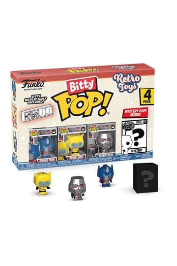 Funko Bitty Pop!  4-Pack Transformers, Retro toys
