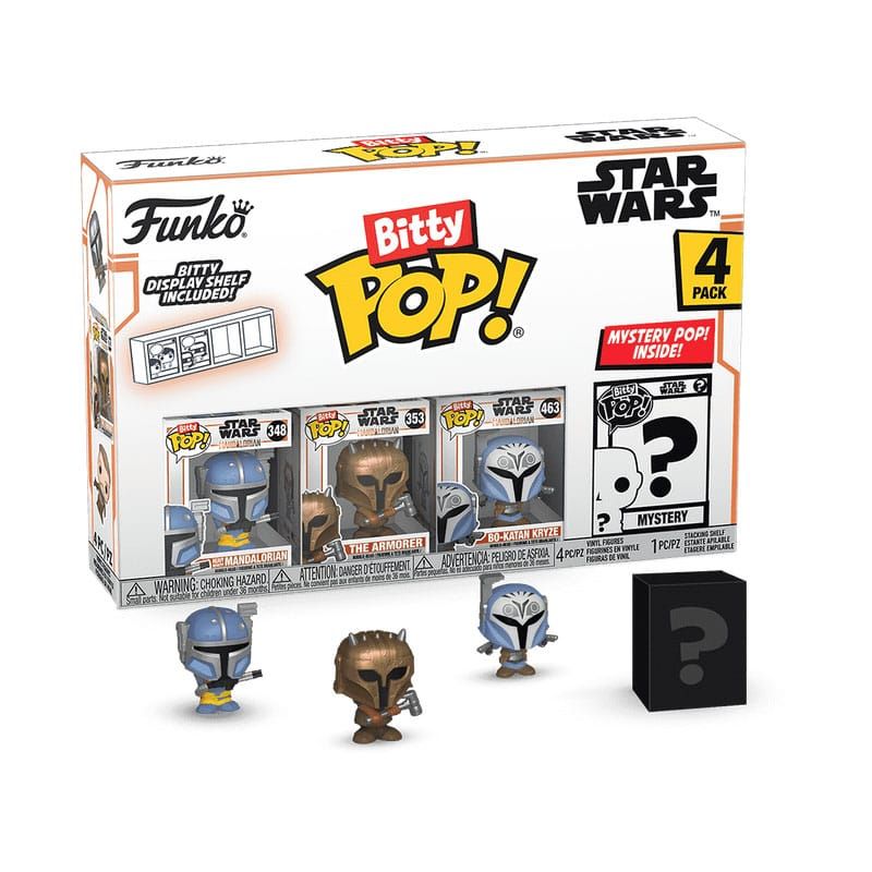 Funko Bitty Pop! Heavy Mandalorian, Star Wars