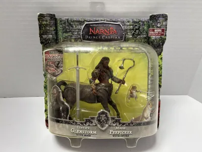 Action Figure, Glenstorm &amp; Peepiceek, Narnia Prince Caspian