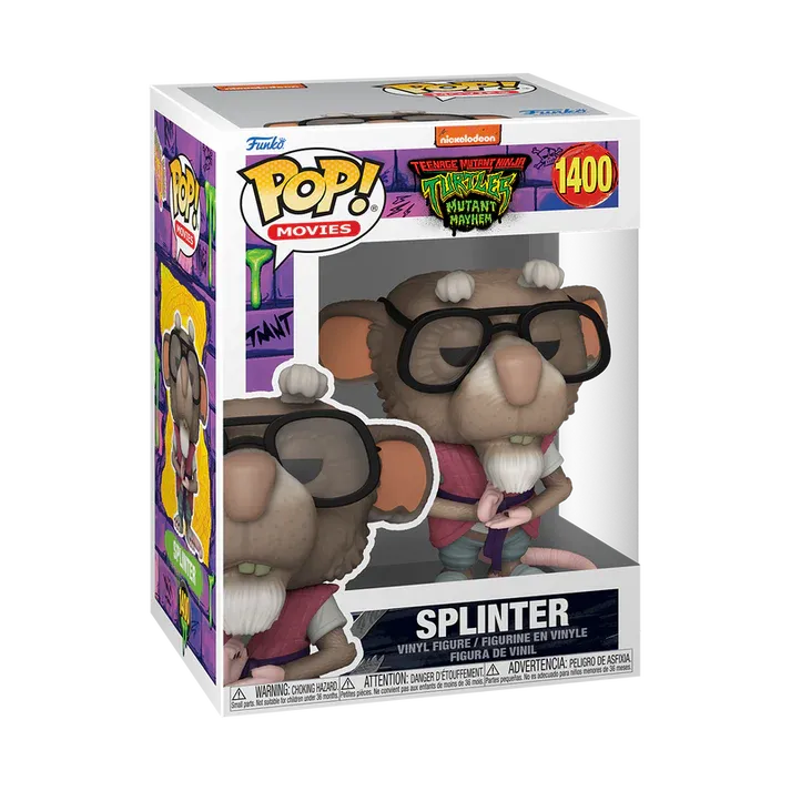 Funko Pop! Movies #1400  Splinter, Teenage Mutant Ninja Turtles
