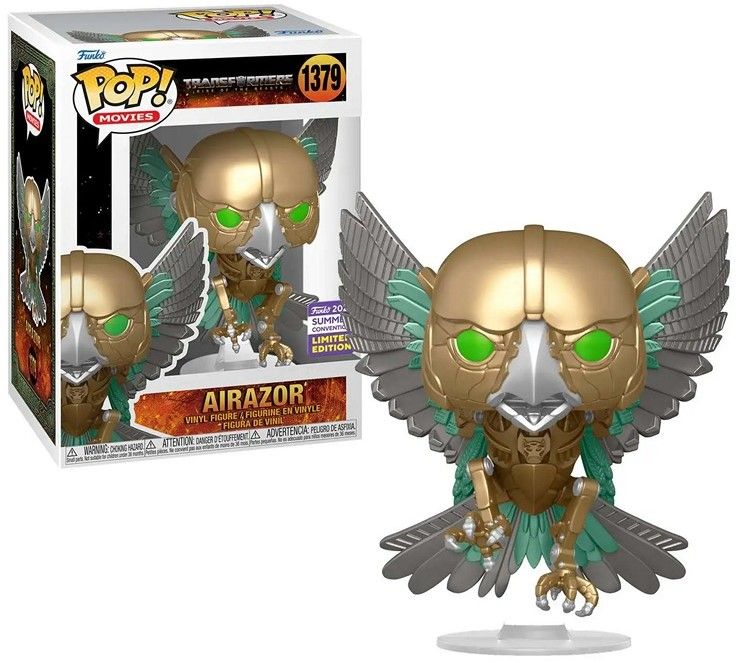 Funko  Pop! Movies #1379 Airazor, Transformers Rise of the Beast