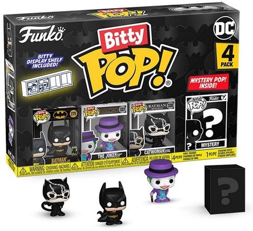 Funko Bitty Pop!  4-Pack Batman, Batman 85th Anniversary