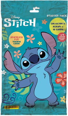 Starter Pack, Stitch, Trading Cards, Panini
