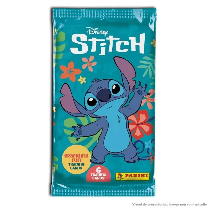 Booster, Stitch, Trading Cards, Panini