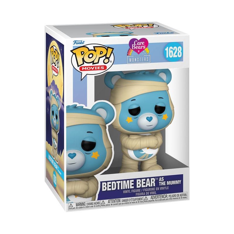 Funko Pop! Movies #162 Bedtime Bear as The Mummy, Care Bears x Universal Monsters