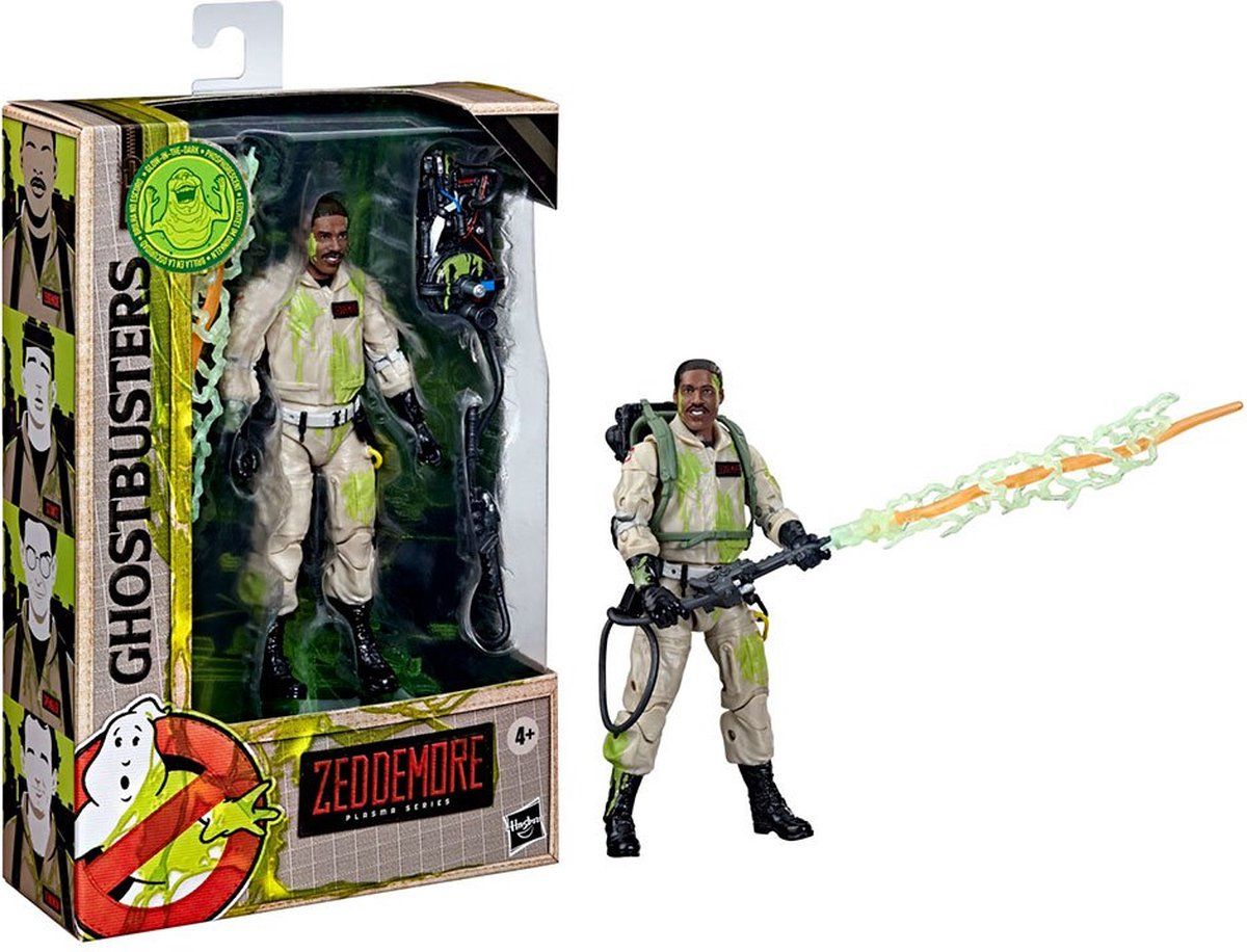 Actiefiguur, Zeddemore (glow in the Dark), Ghostbusters