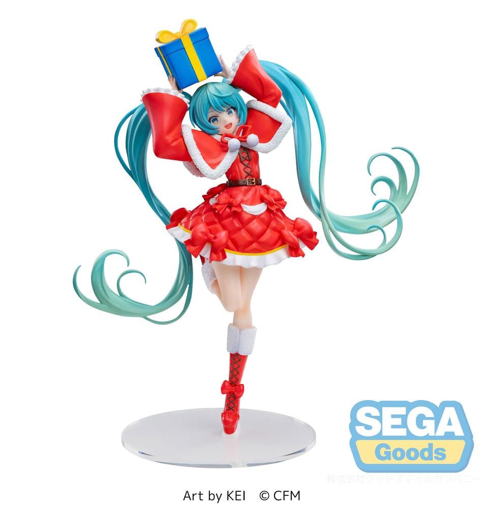 Beeldje, PVC Statue, Hatsune Miku Christmas 2024