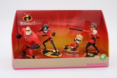 Figuren Set, Violet, Jack-Jack, Elastigirl, Mr. Incredible, Dash, Incredibles 2