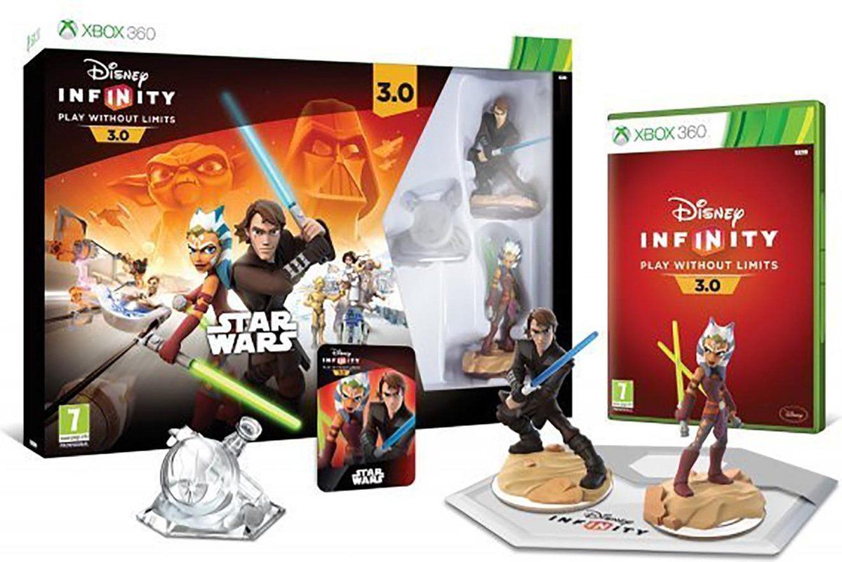 Disney Infinty 3.0 voor XBox 360, Ashoka Tano en Luke Skywalker, Star Wars