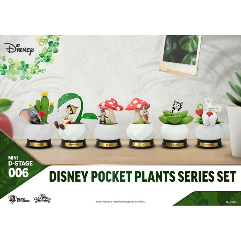 Diorama Set, Disney Pocket Plants, Beast Kingdom D*stage,