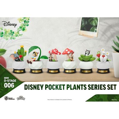 Diorama Set, Disney Pocket Plants, Beast Kingdom D*stage,