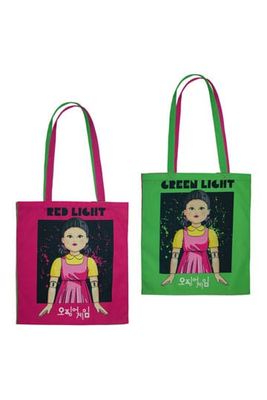 Tote Bag, Red Light Green Light, Squid Game