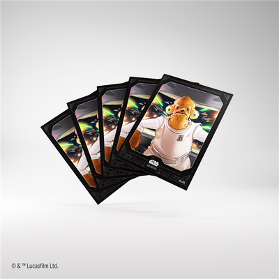 Card Sleeves, Admiral Ackbar, Star Wars Unlimited, Star Wars TCG