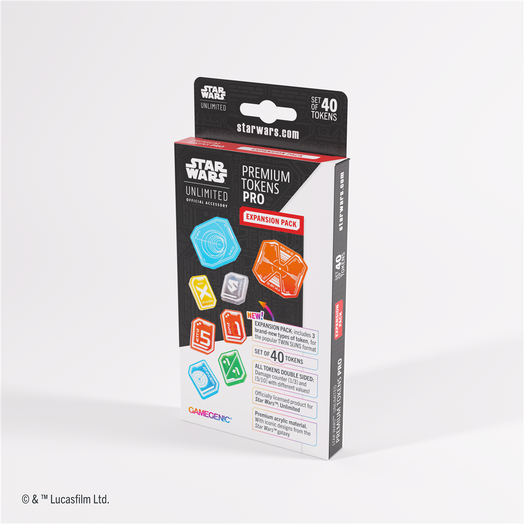 Premium Tokens Pro Expansion Pack, Star Wars Unlimited, Star Wars TCG