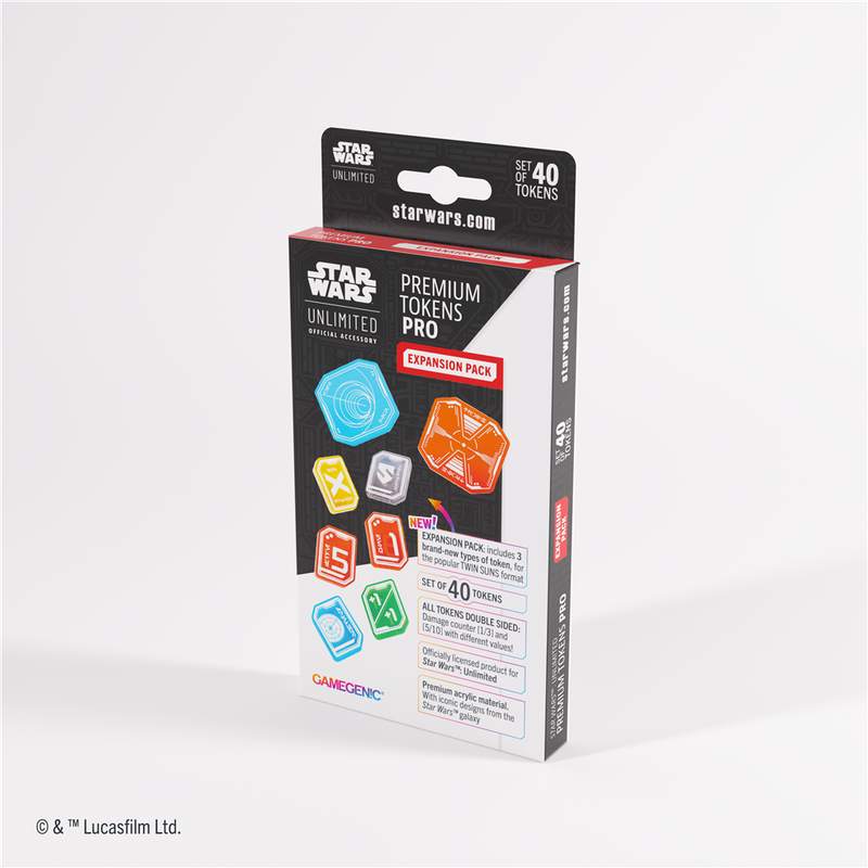 Premium Tokens Pro Expansion Pack, Star Wars Unlimited, Star Wars TCG