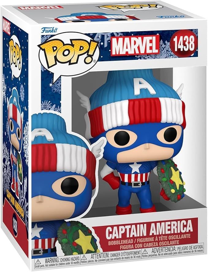 Funko Pop! #1438 Holiday Captain America