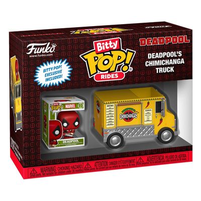 Funko Bitty Pop! Rides, Deadpool&#39;s Chimichanga Truck, Marvel