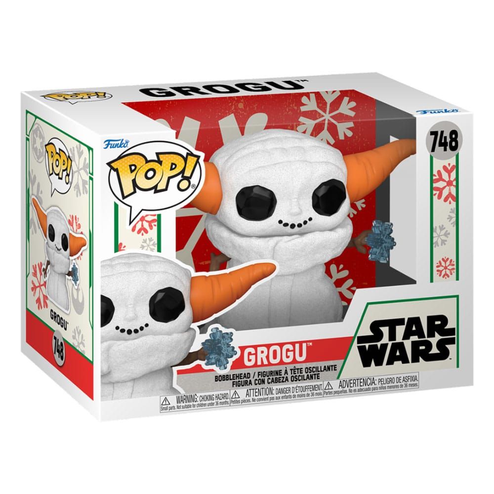 Funko Pop! #748 Holiday Grogu, Star Wars Mandalorian