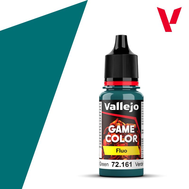 Vallejo Game Color Fluo, Fluorescent Cold Green