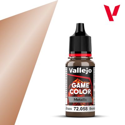 Vallejo Game Color, Brassy Brass