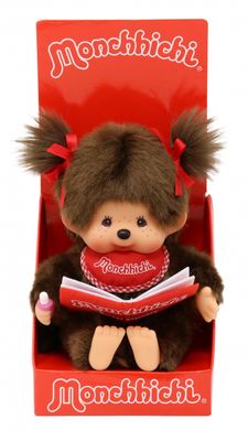 Monchhichi Meisje met boek