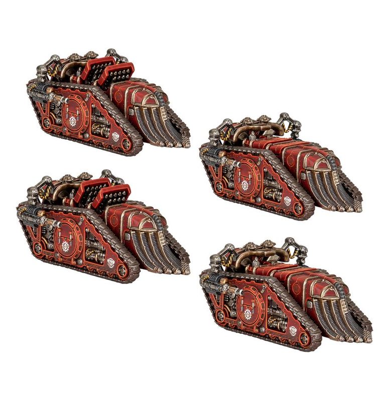 Warhammer The Horus Heresy,  Legions Imperialis, Mechanicum Karacnos Assault Tank Squadron