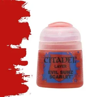 Citadel Paint, Layer: Evil Sunz Scarlet