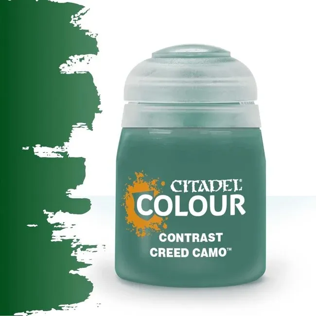 Citadel Paint, Contrast, Creed Camo