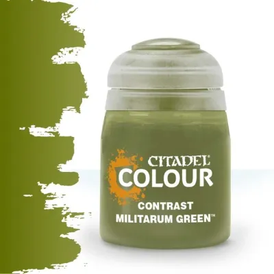 Citadel Paint, Contrast: Militarum Green