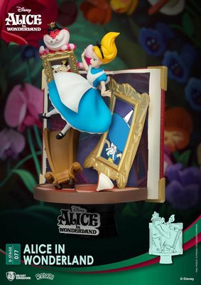 Beeld, Diorama, Alice in Wonderland, Beast Kingdom D*stage, story book series