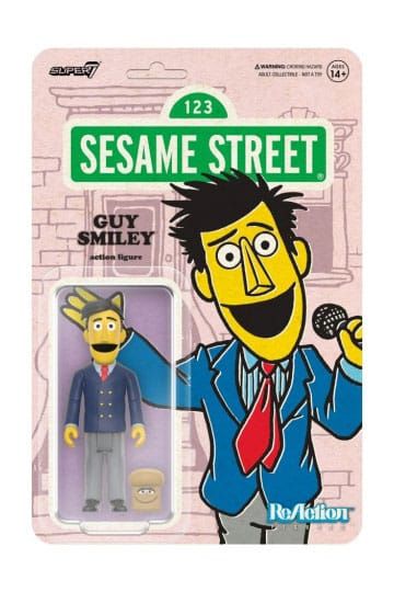 ReAction Action Figure Guy Smiley, Sesame Street Wave 02