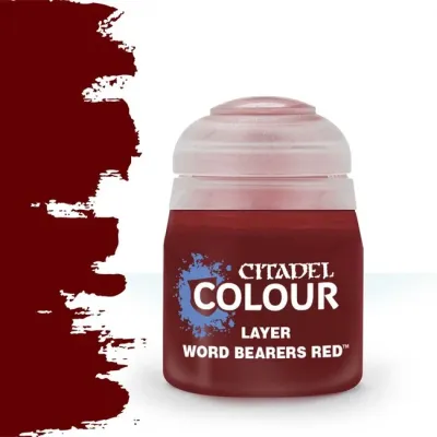 Citadel Paint, Layer: Word Bearers Red