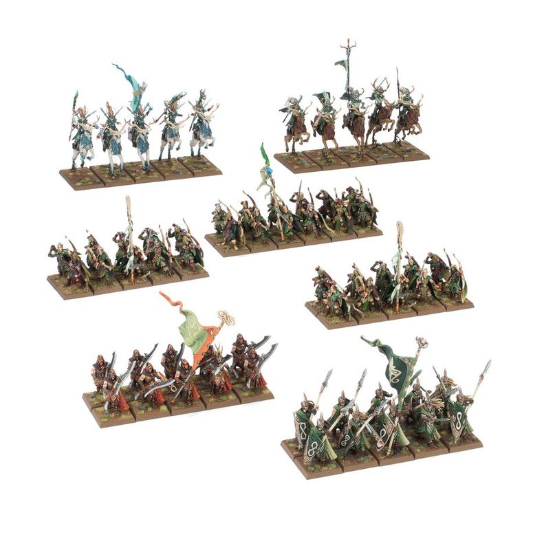 Warhammer The Old World: Wood Elf Realms Battalion