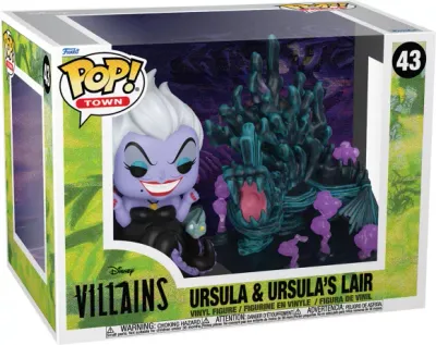 Funko Pop! Town #43 Ursula &amp; Ursula&#39;s Lair