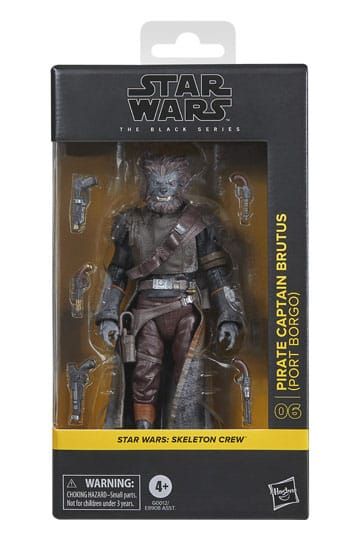 Action Figure, Pirate Captain Brutus (Port Borgo), Star Wars: Skeleton Crew