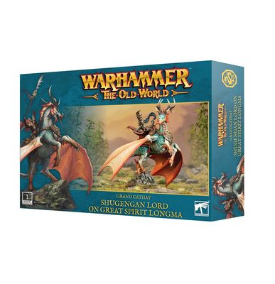 Warhammer The Old World, Grand Cathay: Shugengan Lord on Great Spirit Longma