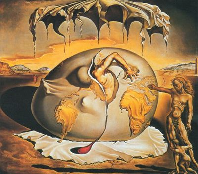 Beeldje, De Geboorte, Salvador Dalí