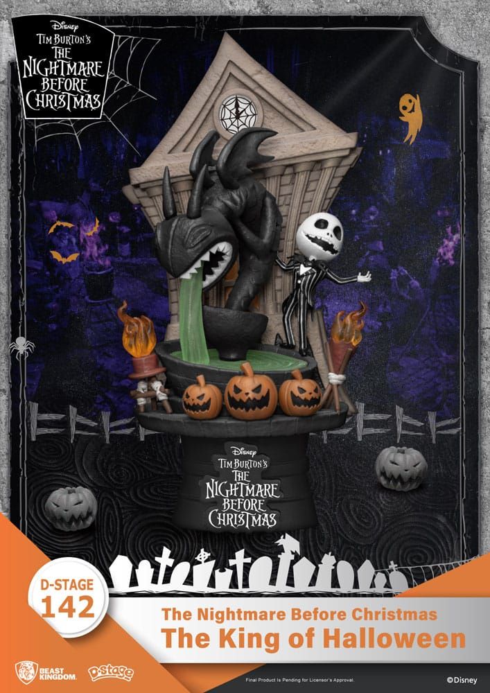 PVC Diorama, The King of Halloween, The Nightmare Before Christmas