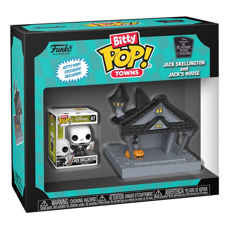 Funko Bitty Pop! Towns, Jack Skellington and Jack&#39;s House, The Nightmare before Christmas