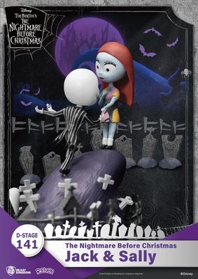PVC Diorama, Jack &amp; Sally, The Nightmare Before Christmas