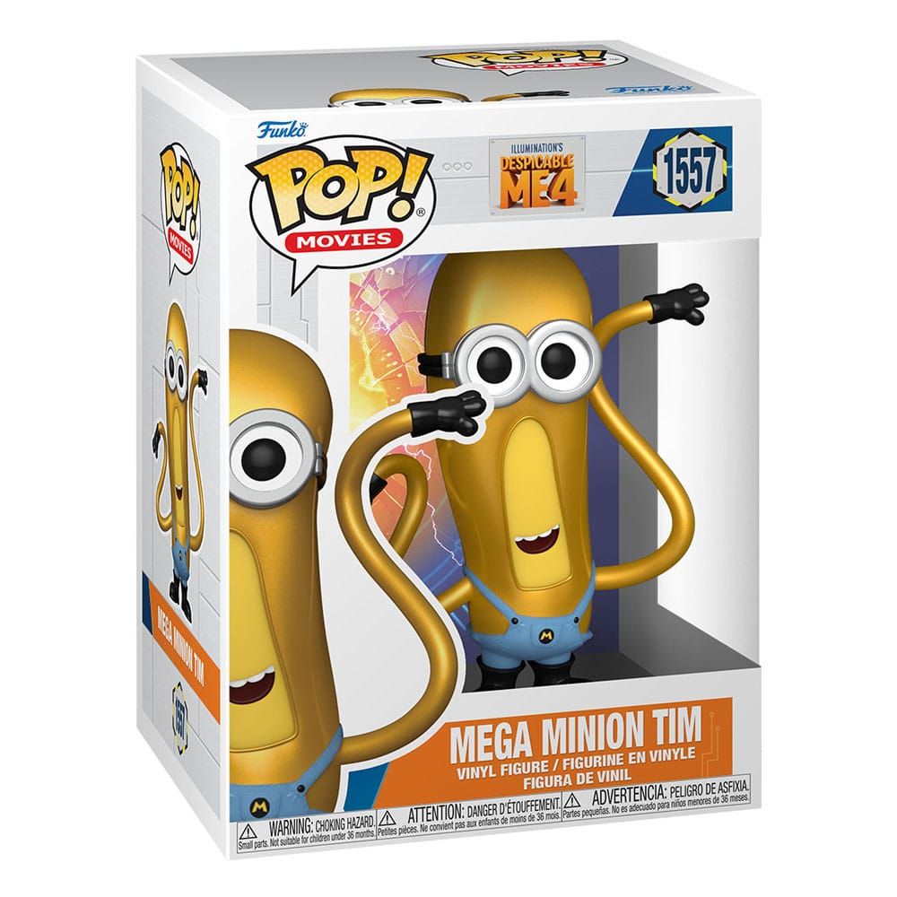 Funko Pop! Movies #1557 Mega Minion Tim, Despicable Me 4