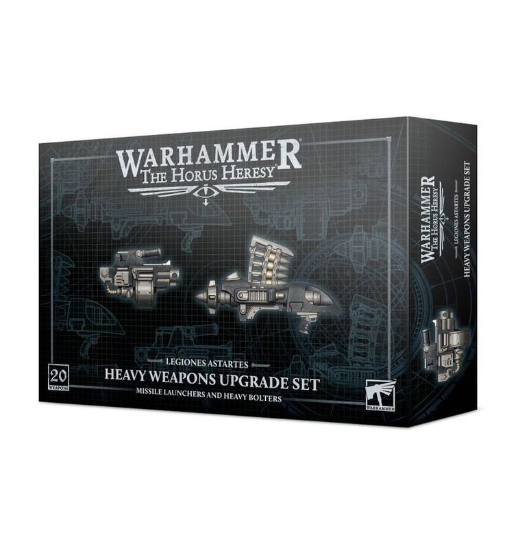 Warhammer, The Horus Heresy, Legiones Astartes, Heavy Weapons Upgrade Set: Missile Launchers and Heavy Bolters