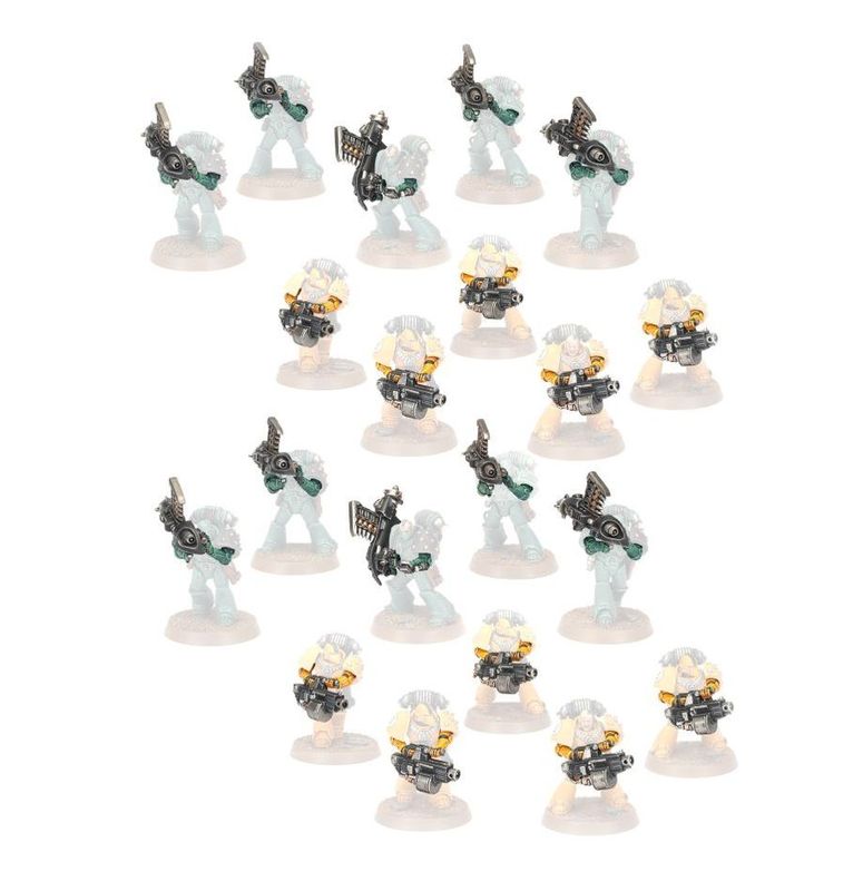 Warhammer, The Horus Heresy, Legiones Astartes, Heavy Weapons Upgrade Set: Missile Launchers and Heavy Bolters