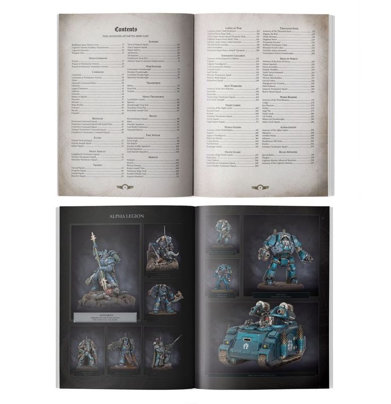 Warhammer The Horus Heresy: Liber Hereticus Traitor Legiones Astartes Army Book