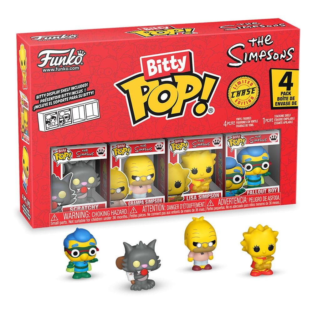 Funko Bitty Pop!  4-Pack, Scratchy, The Simpsons