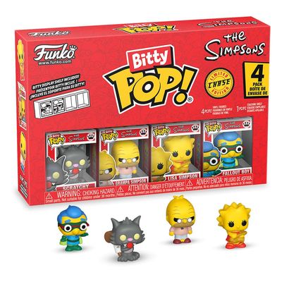 Funko Bitty Pop!  4-Pack, Scratchy, The Simpsons