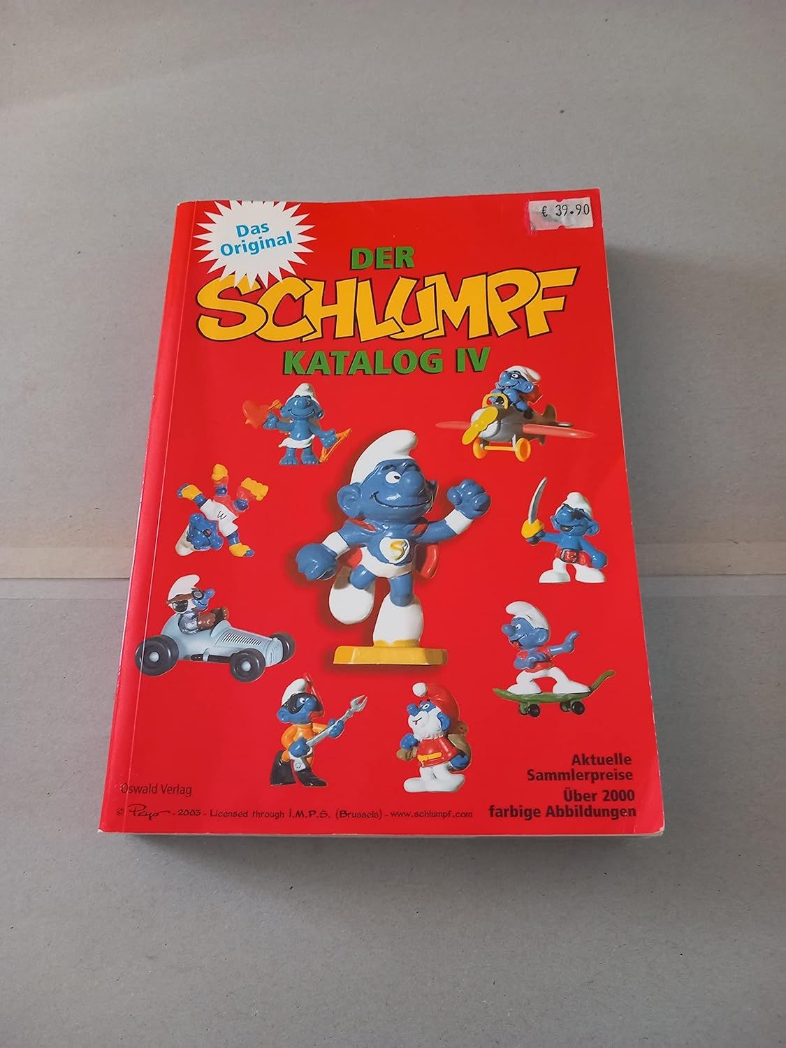 Preiskatalog: Der Schlumpf katalog IV